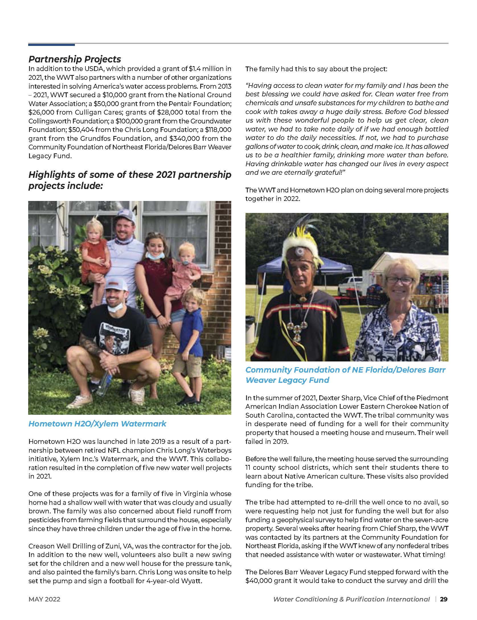 Water Well Trust Projects Show How Wells Work for Rural Americans